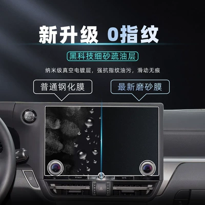 Car interior film: Gx550 Central Control Navigation