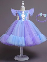 I 91067 Gradient Tulle Dress ������ɴ���ȹ ŷ������羳����