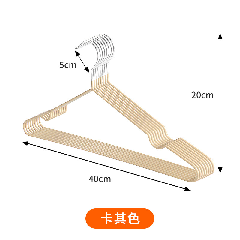딥 플라스틱 걸이 카키