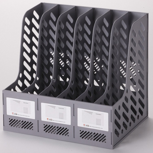 Zhaosheng ZS-368 six-in-one plastic file rack, file rack, file column, file basket