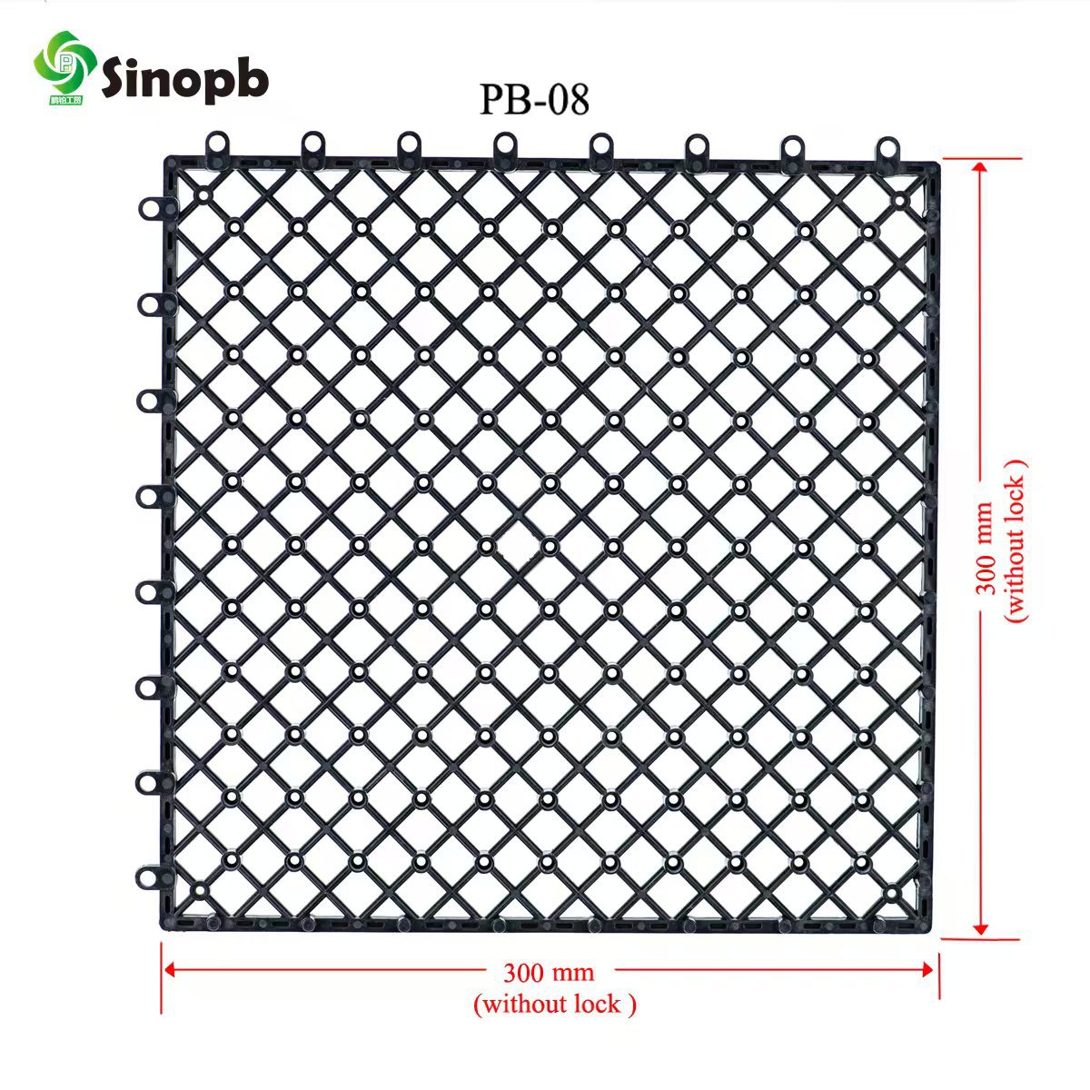 PB-08塑料垫DIY网片木塑地板网垫地垫底托塑料地垫plastic base