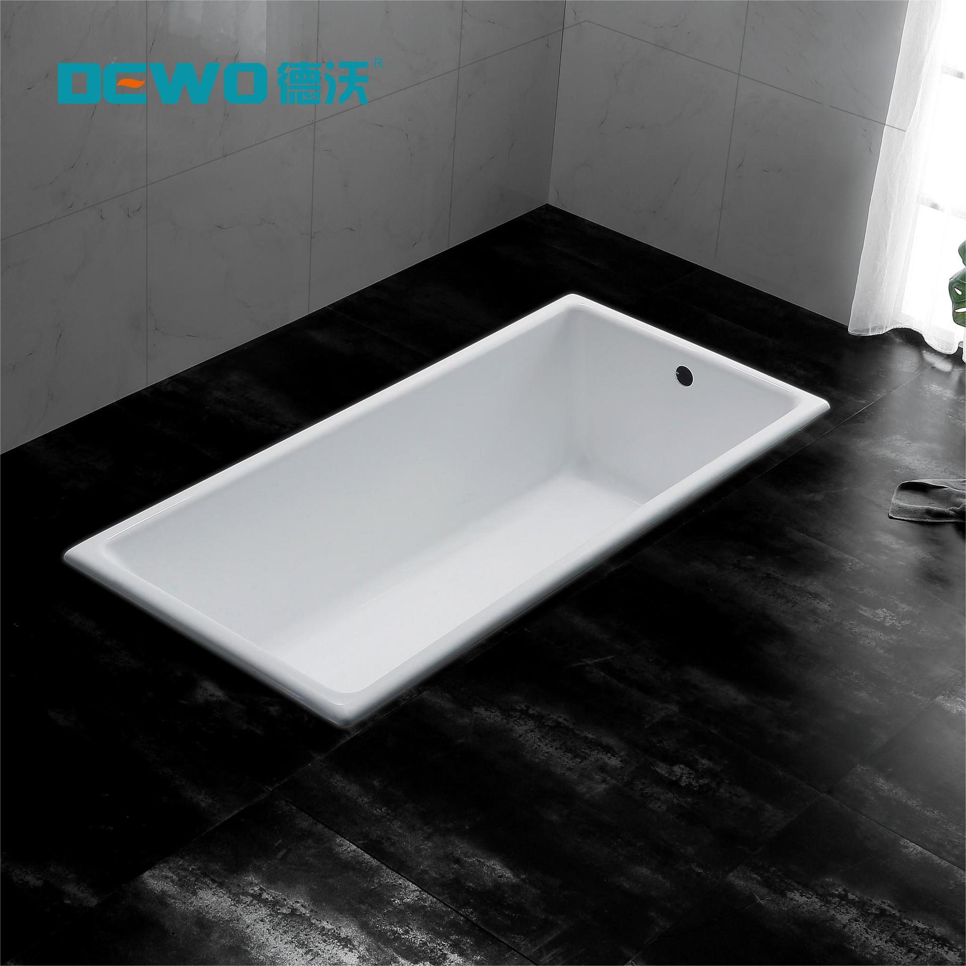 Devo Bathroom Home Villa Design Acrylic Embedded Multifunctional Independent Adult Integrated Bathtub