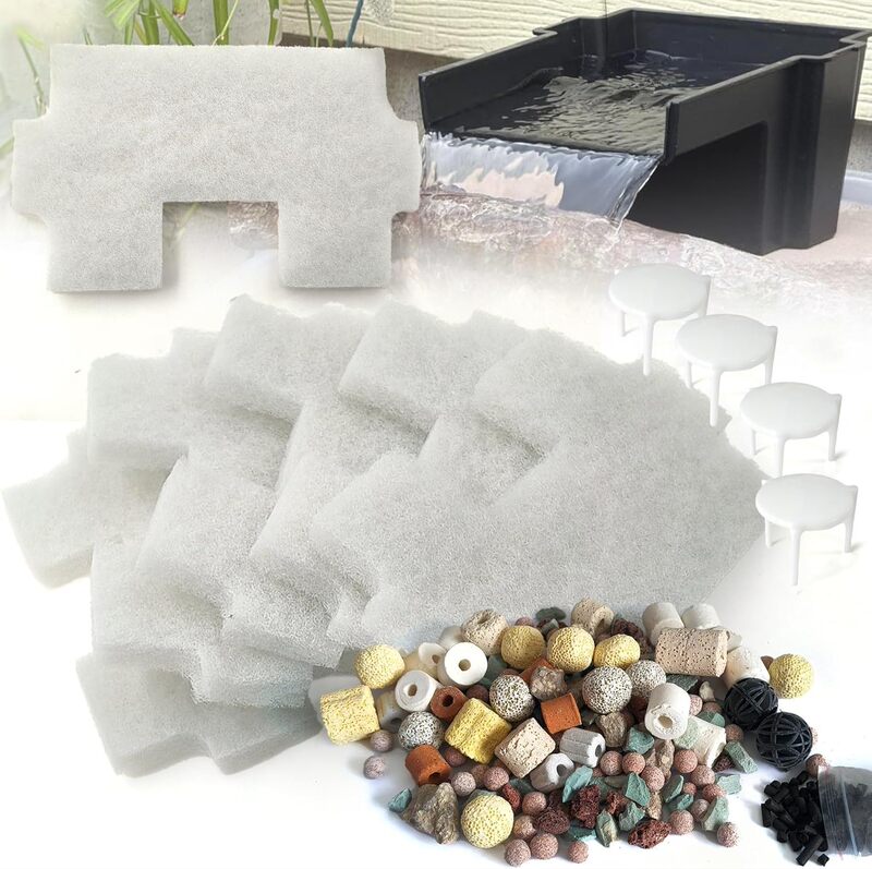 Manufacturer's In-Stock Pond Boss Waterfall Overflow Channel Fine Filter Mat for Koi Pond Fish Pond Filter Media