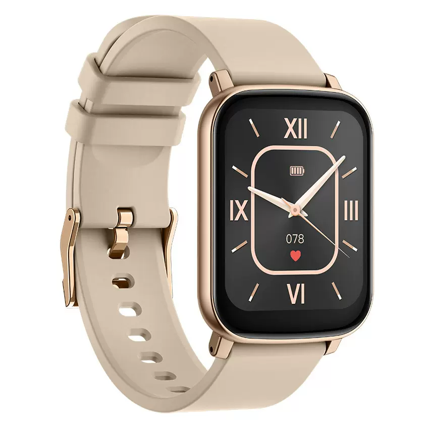 佰亿美P40手环1.65英寸测心率血压音乐控制记步手表智能手环商务