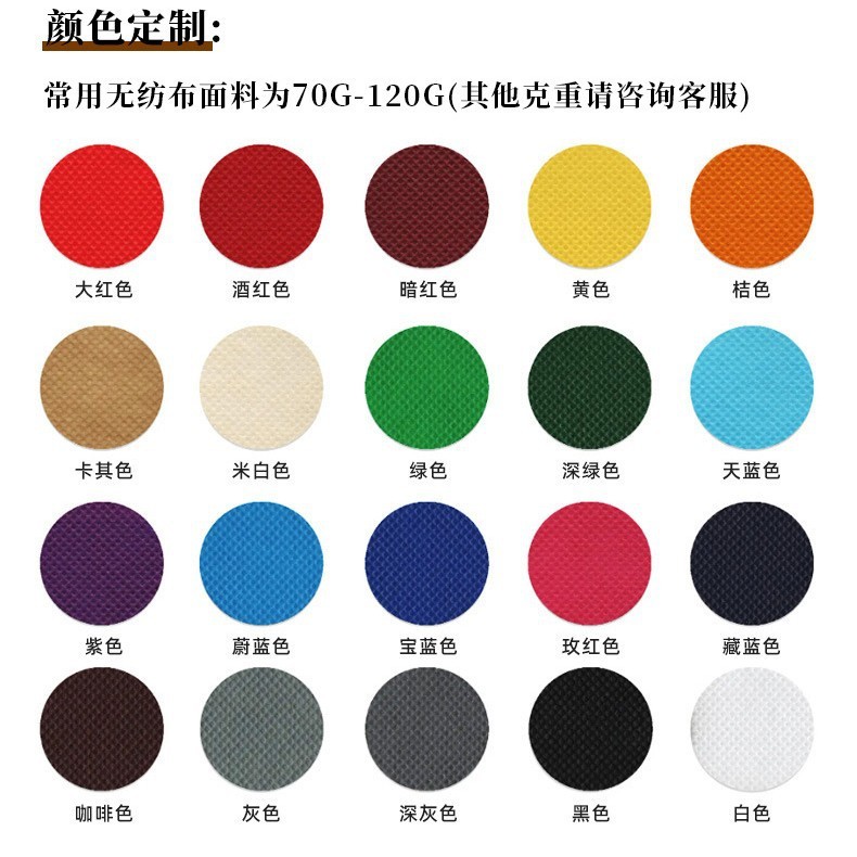 不織布バッグカスタム衣料品店ハイエンド環境に優しいハンドバッグ肥厚スーパーマーケットバッグ広告ショッピングギフトバッグ|undefined