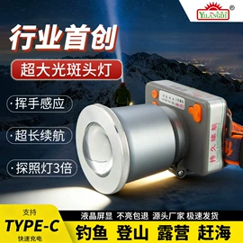 头灯头戴电筒;提灯;探照灯