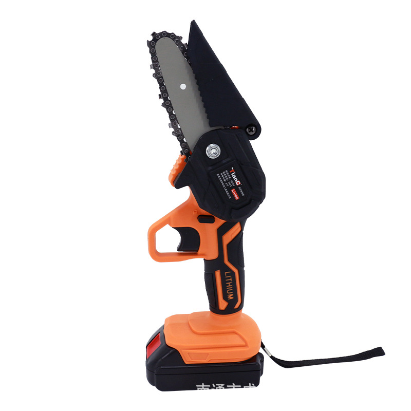 6 pulgadas mini sierra eléctrica recargable Sierra de poda eléctrica de litio para el hogar pequeña sierra de Mano Eléctrica de litio sierra de cadena eléctrica de registro de jardín