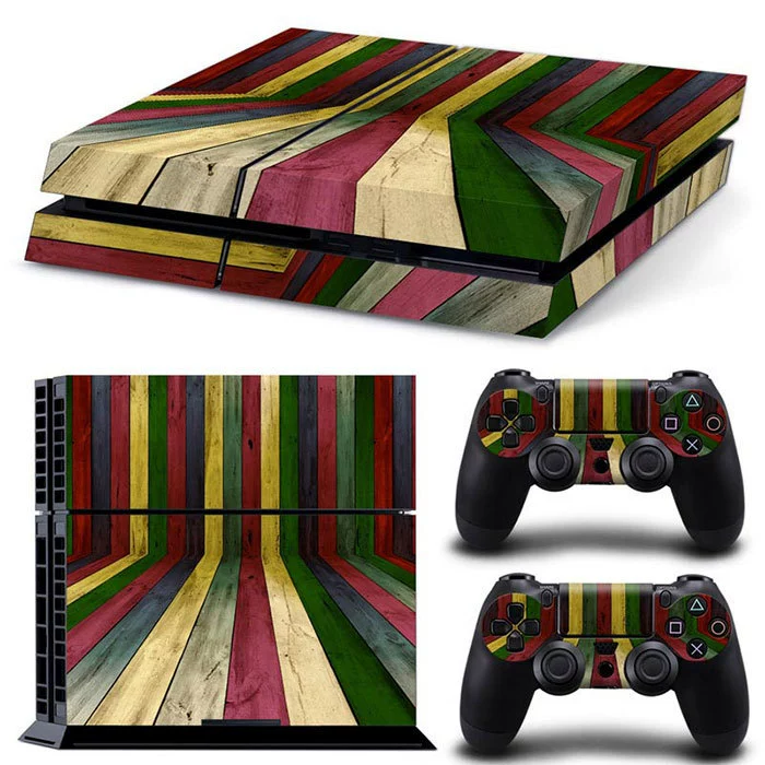 Скины‑наклейки для PS4 — модные мультяшные и стильные дизайны, матовый винил против царапин