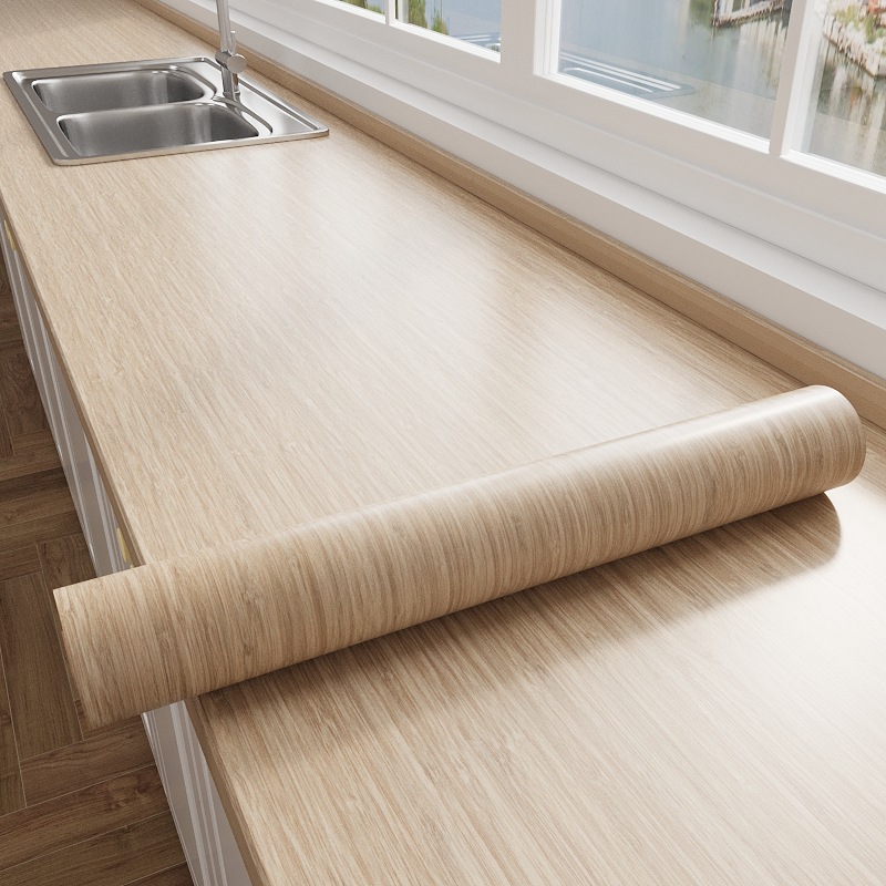 Yellow oak grain (aluminum foil base)