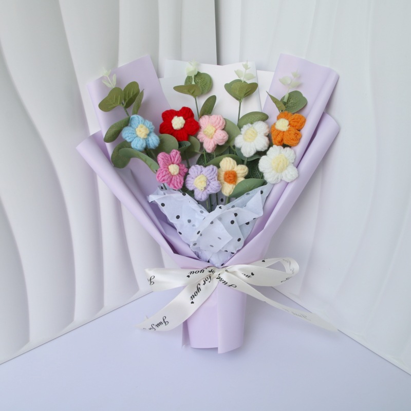 50g Weight Crochet Flowers Home Textiles & Decor Type Soap Flower Event & Party Supplies 1 Piece Quantity Holiday, Festival Occasion Flower Pattern Simple Style, Classic Style Style Simple Style Classic Style Flower Crochet Flowers Artificial Flowers 无