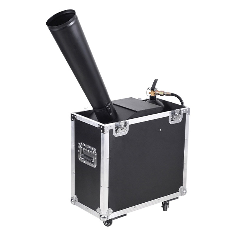 Bar boda especial pequeño arco iris máquina neumática etapa equipo atmósfera aerosol papel boda etiqueta actividad color máquina de papel