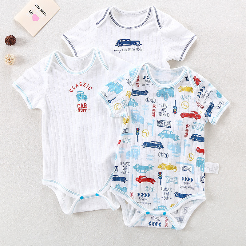 Bodysuit, with short sleeve