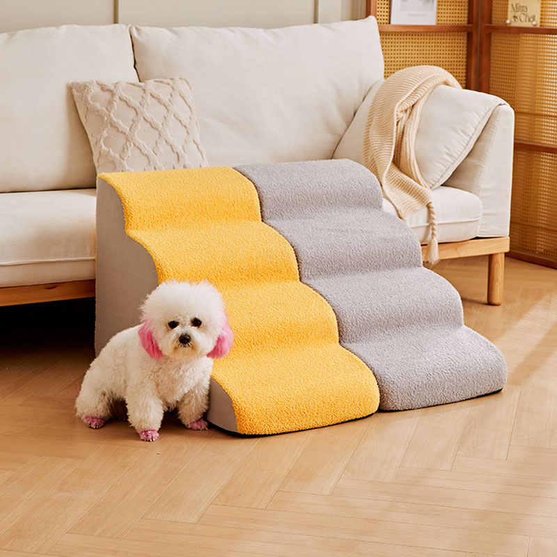 Dog Stairs for Sofa Bed, Non-Slip, Removable and Washable Ramp, Small Dog Ladder for Elderly Dogs, Pet Stairs