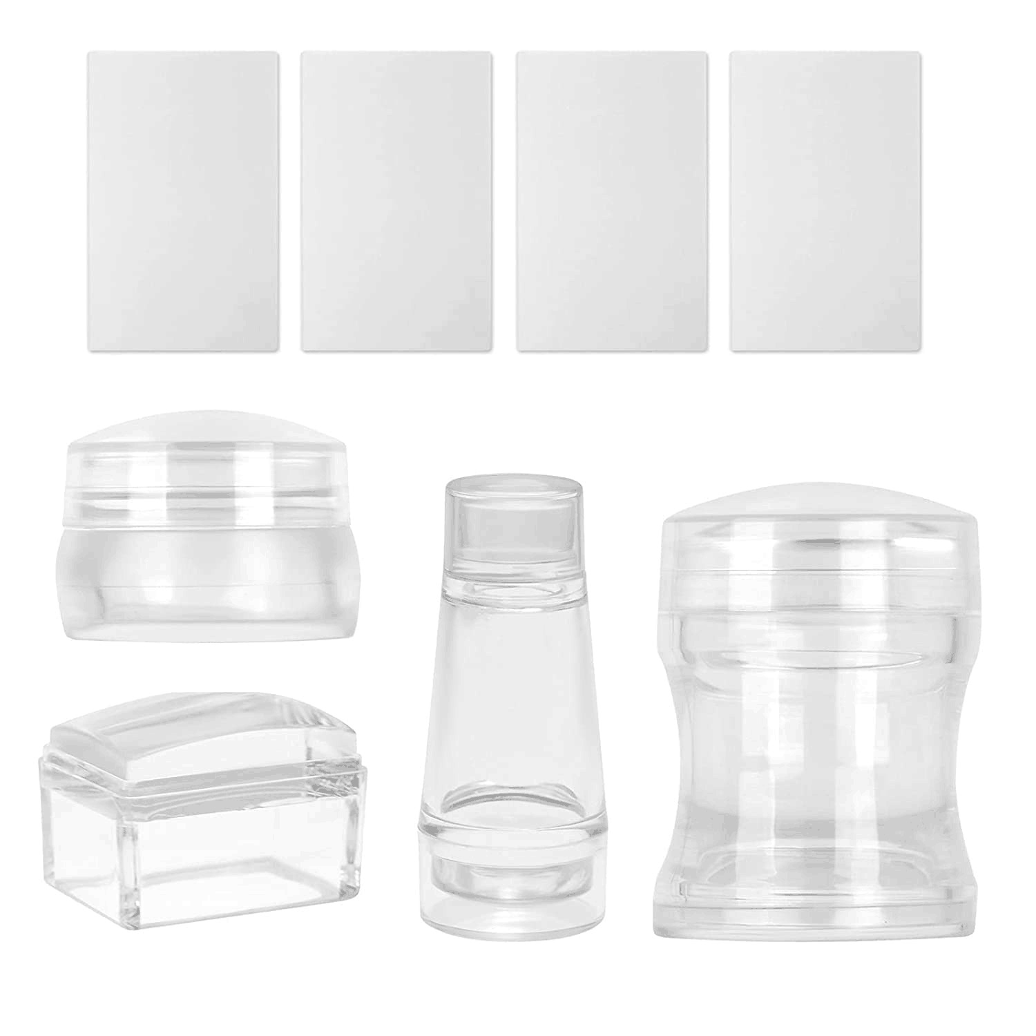 transparent silicone seal for manicure