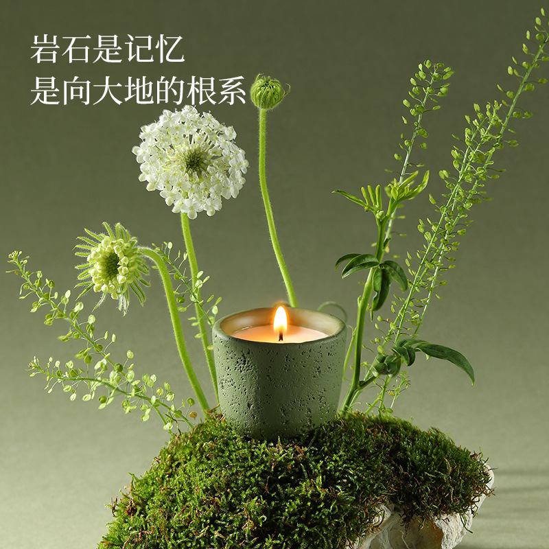 雅风七夕礼物伴手礼送男女生日礼物卧室持久摆件天然大豆香薰蜡烛|undefined