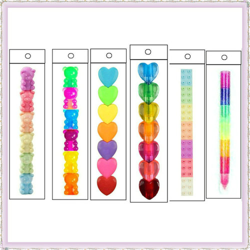 Bear Bear Pens Art Department Fluorescent Multi-in-One Heart Continuous Marker McDonald's Bear Pen NO Ballpoint Pen