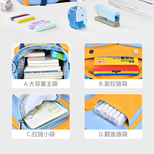 New primary school students can carry and carry dual-purpose tutoring bags, hand-carrying book bags, children's cross-body bags, training class shoulder bags