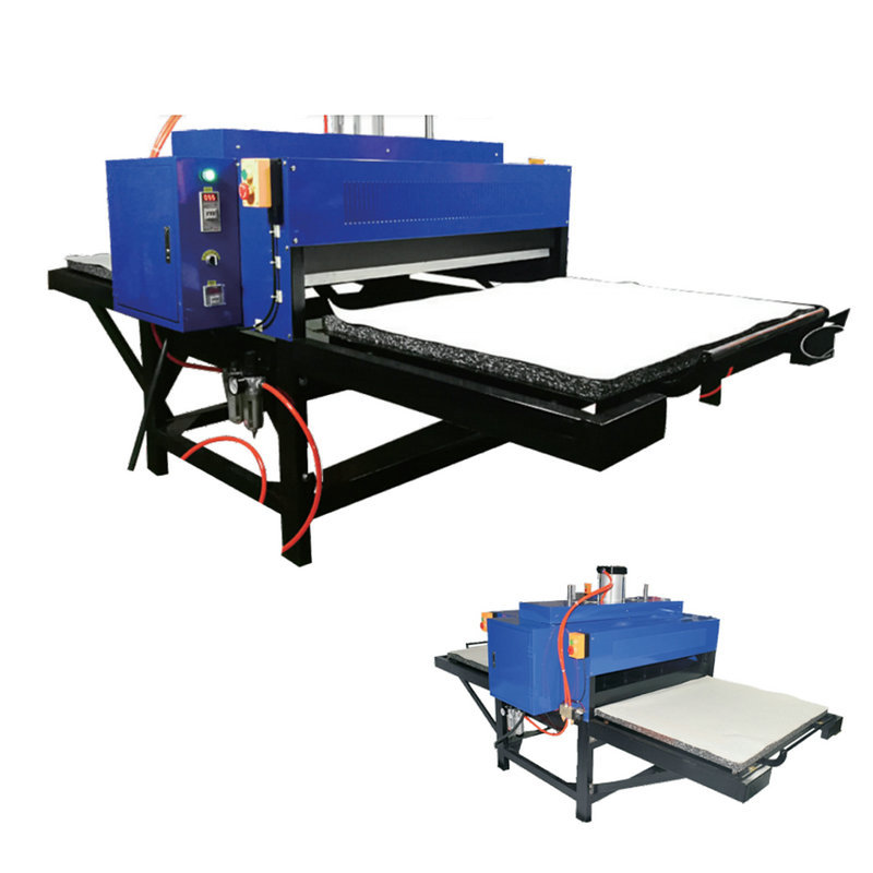 Máquina automática de transferencia por sublimación de doble estación Máquina de impresión de gran formato Máquina de transferencia térmica de doble estación neumática grande