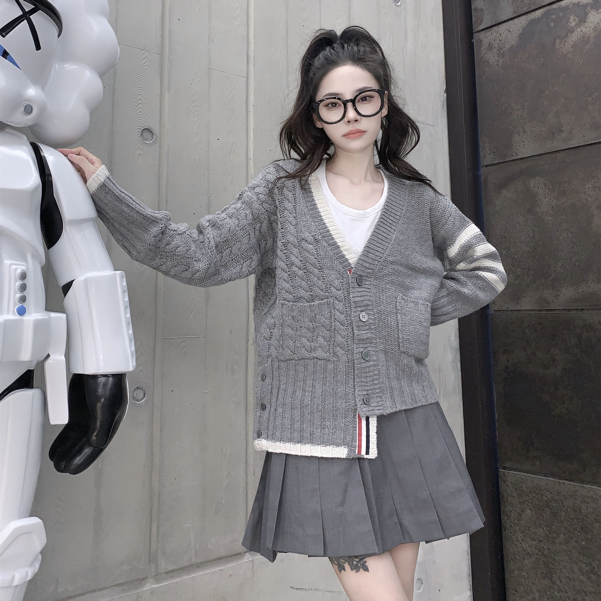 Autumn demi-season classic woolen sweater