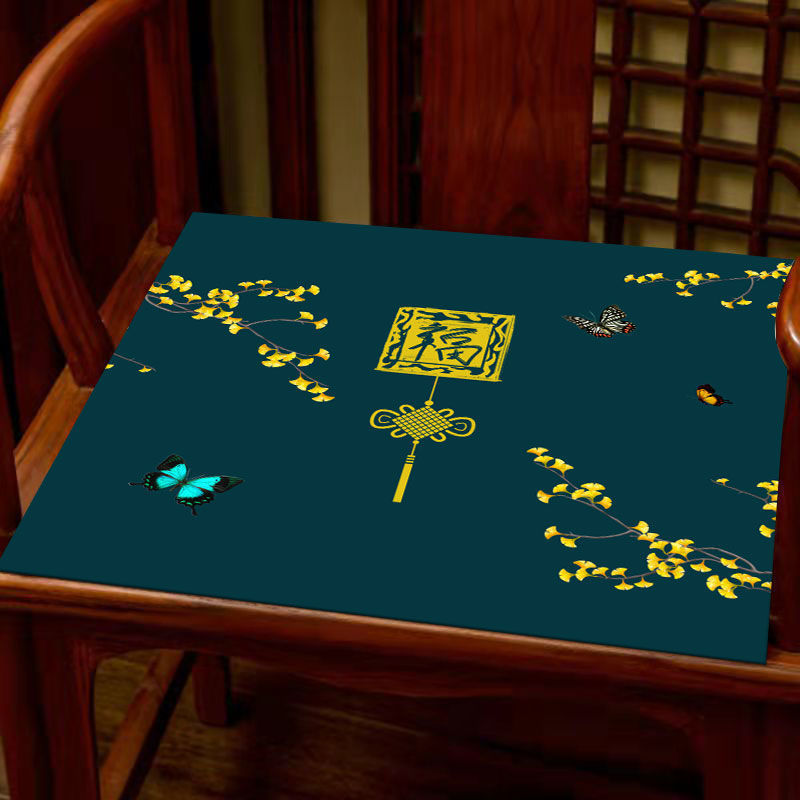 椅子坐垫新中式凳子屁垫家具软坐垫圈椅太师椅茶桌座椅餐椅垫