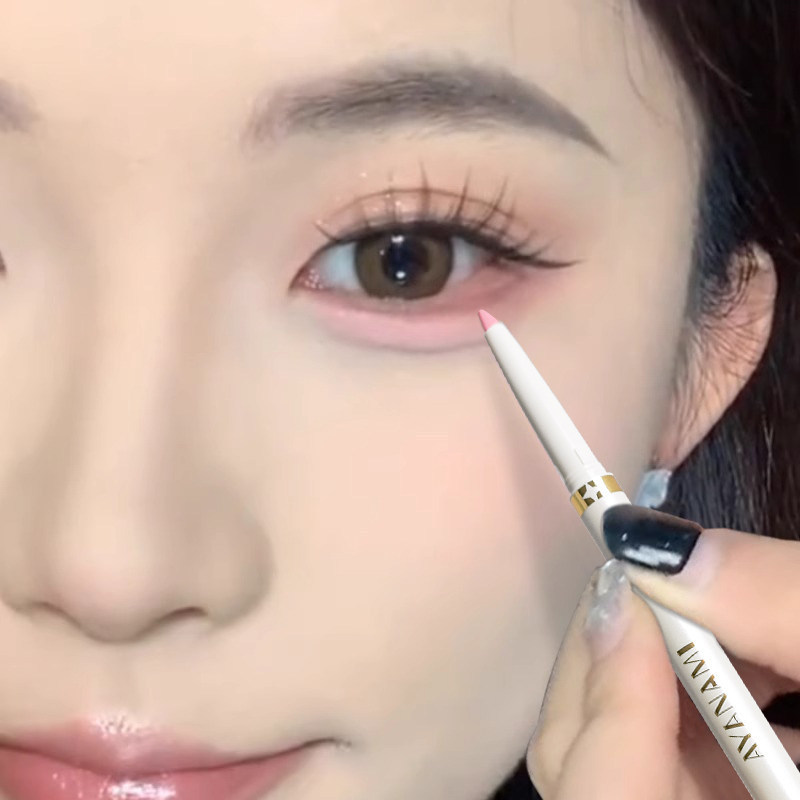 Dual-Ended Aegyo-Sal Pen for Natural Brightening and Contouring, Highlighting Under-Eye Areas, with Pearlescent and Matte Finishes, Specially Designed for Beginners