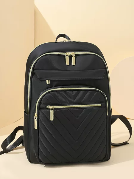 Commuting Backpack Cross-Border 2025 New Women's Lightweight Large-Capacity Backpack for Going Out High-Looking Short-Distance Travel Bag