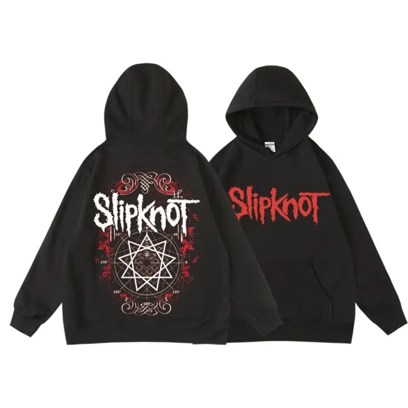 Thermal Slipknot Rock Band Men's Hooded Sweatshirt 2026 Autumn/Winter Collection for Men and Women
