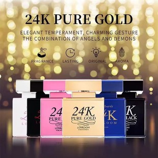 LONKOOM/�ʽ�24K��ˮ100ml�羳������u��Ůʿ���l���l�|�ρ��W��