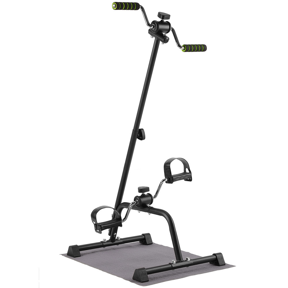Bicicleta de gimnasio para personas de mediana edad, dispositivo de rehabilitación para personas mayores para entrenar piernas superiores e inferiores para apoplejía doméstica
