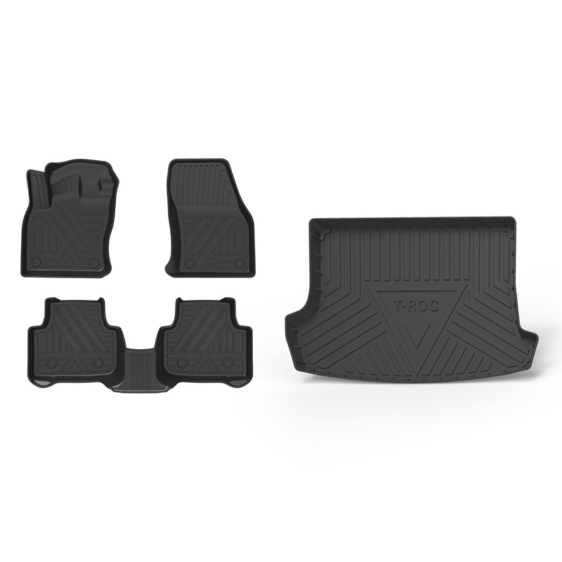 Fits 18-23T-ROC floor mat TPE eco-friendly trunk mat wear-resistant backrest mat Galaxy blanket