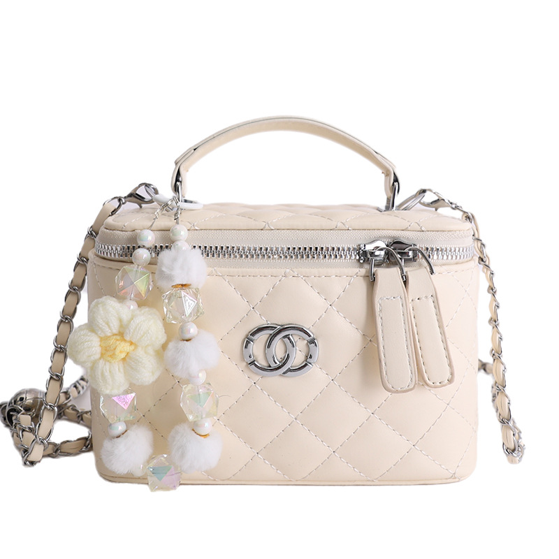 Bolso de venta caliente coreano pequeño Zhongling caja de mano bolso pequeño nuevo estilo de alta calidad humedad moda cadena mochila