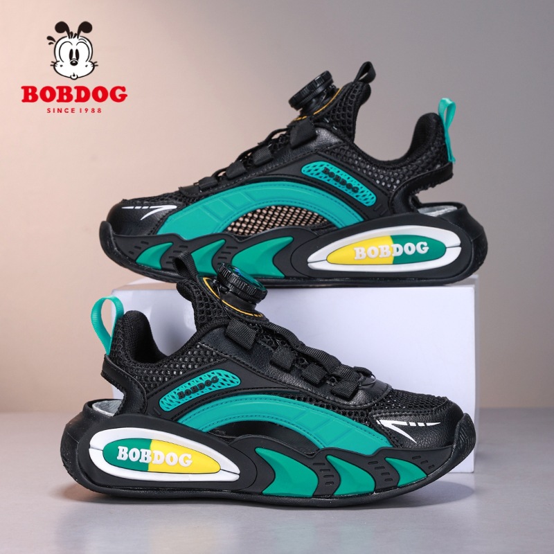 Babudou zapatos de marco para niño 2025 primavera y verano nuevo estilo sandalias deportivas para niños medianos y grandes sandalias casuales para niñas marea