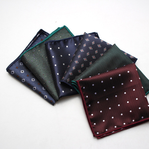 New factory direct supply, various patterns, groom, wedding formal suit, breast scarf, handkerchief, dress top accessories