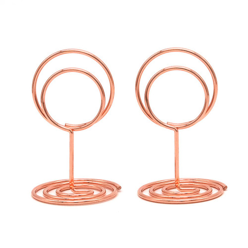 Peacock Round Metal Note Clip Photo Clip Message Clip Vertical Desktop Round Creative Business Card Clip Ornament Clip