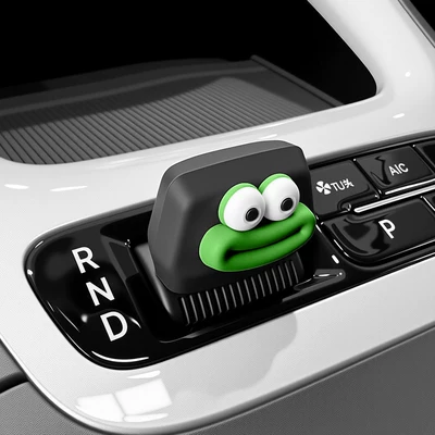 Silicone Protective Cover Car – Sürətlər qutusu və əl tormozu başlıqları - star-wish-mysterious-black-green-sausage-mouth-gear-shift-cover