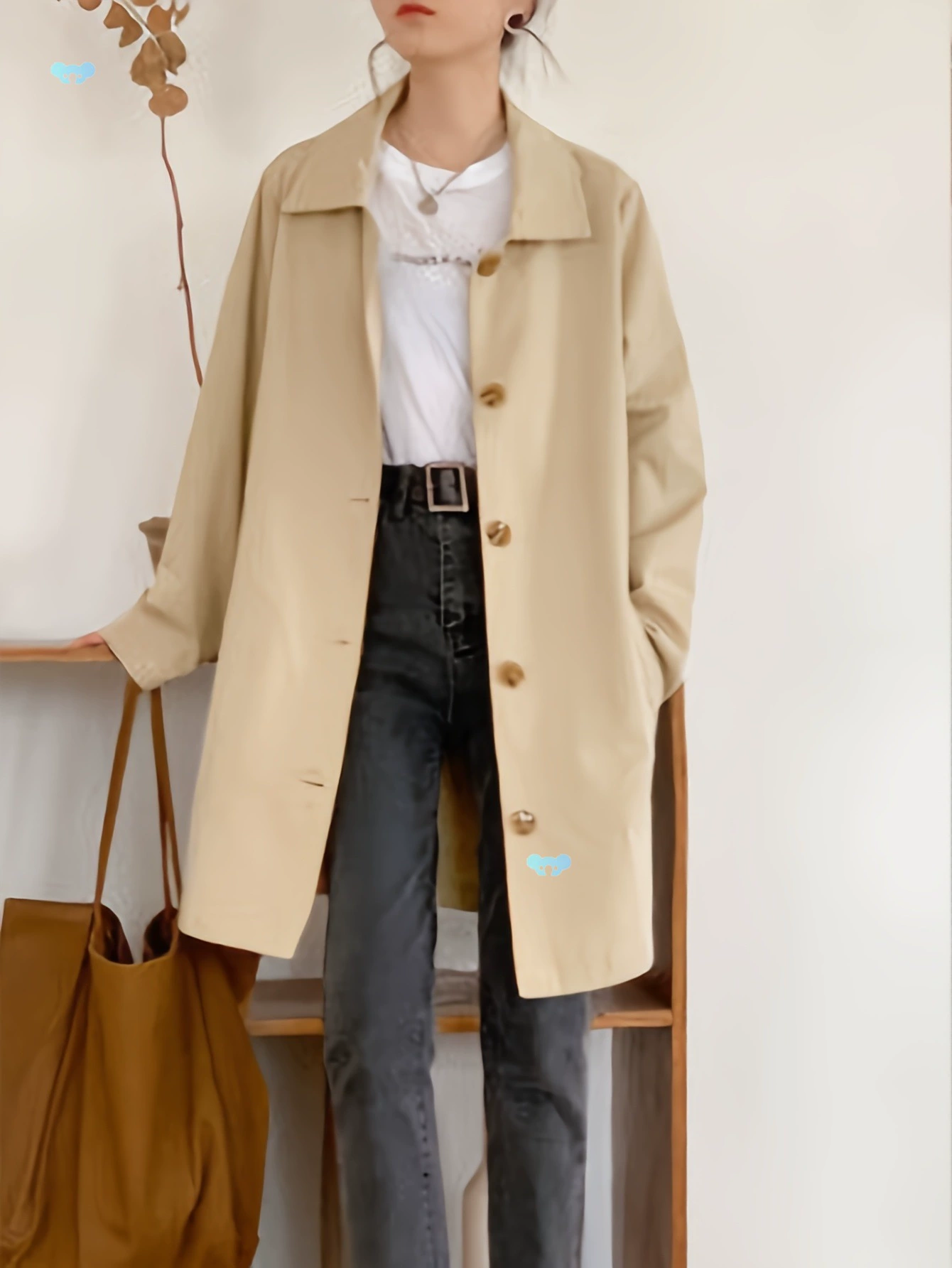 Женский легкий плащ больших размеров, повседневный плащ с лацканами, трансграничный