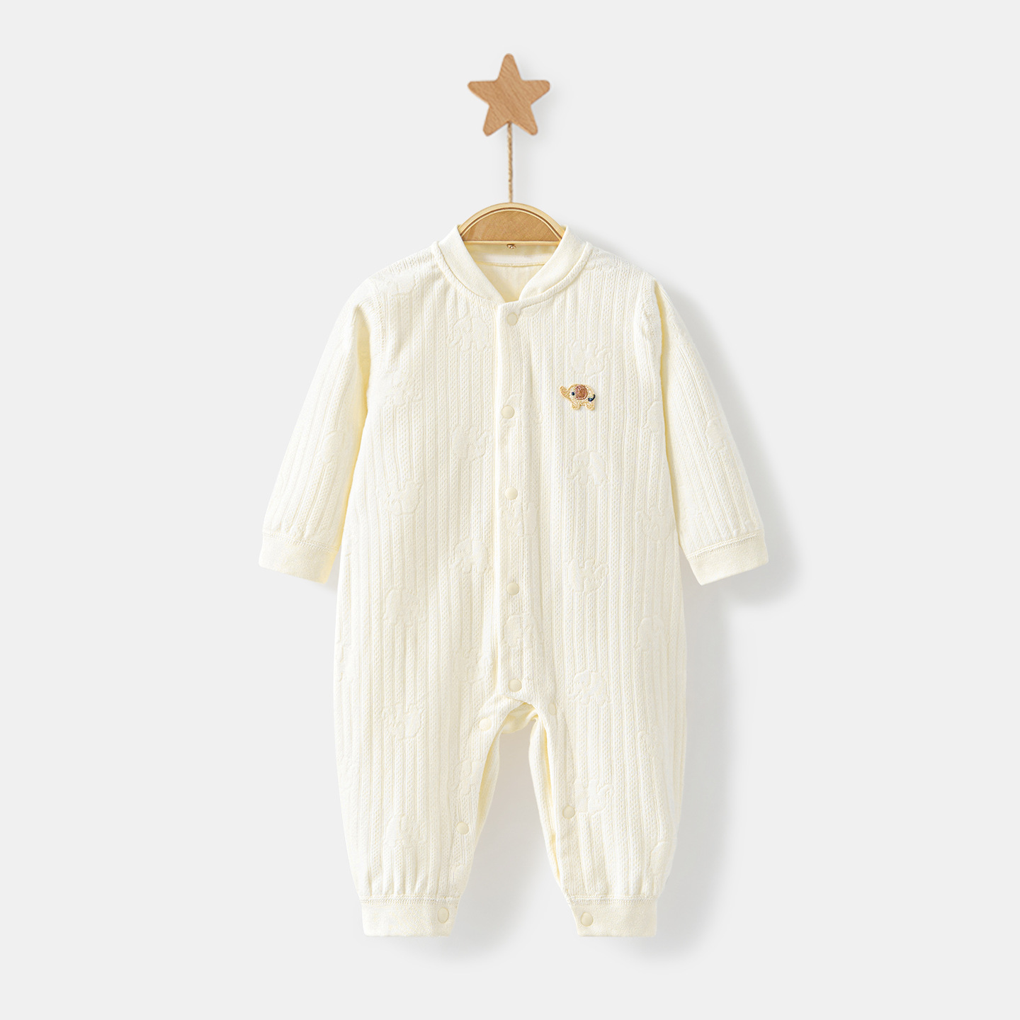 Primavera y otoño baby overcoat pijama delgado para niños pequeños ropa de recién nacidos ropa de base para hombres y mujeres ropa de caída de otoño bebé