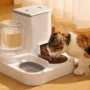一体饮水自动喂食器猫粮