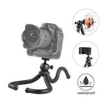 热卖gopro运动相机迷你硅胶三脚架 单反摄影器材手机迷你小三脚架