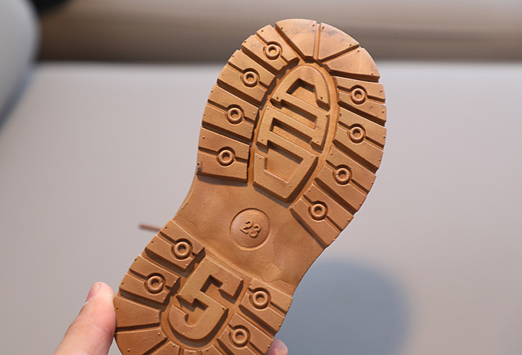 Martin 2023 Autumn/Winter New Children's Shoes Girls' Baby Little Yellow Boots Boys' Casual Soft_voghion.com