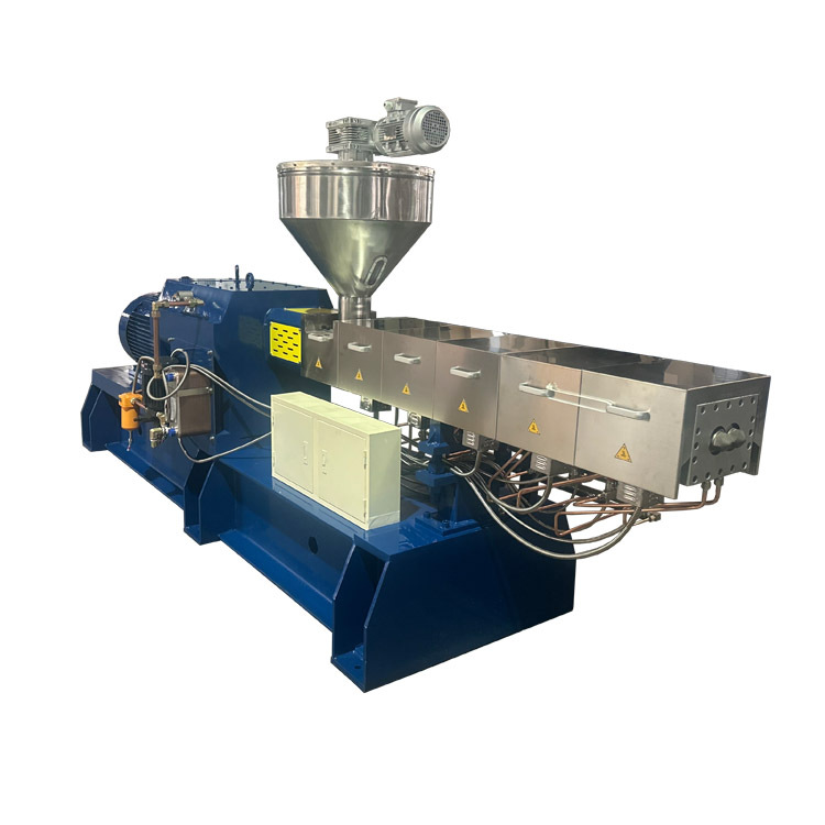 UHMWPE造粒挤出机 双螺杆ULDPE低密度聚乙烯造粒挤出机