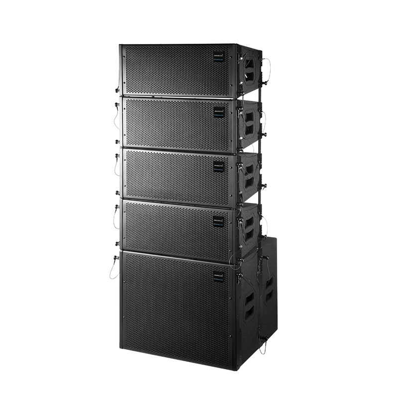 Audio de matriz de línea dual de 12 pulgadas