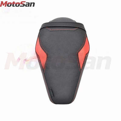Motorcycle cushion — seat cover, modified soft front and - rear-seat-cushion-red-original-seat-height
