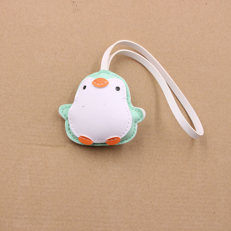 かわいい小さなペンギンの赤ちゃん革レザー立体ストラップペンダントバッグ衣類マッチングペンダントmiuシリーズアクセサリー|undefined