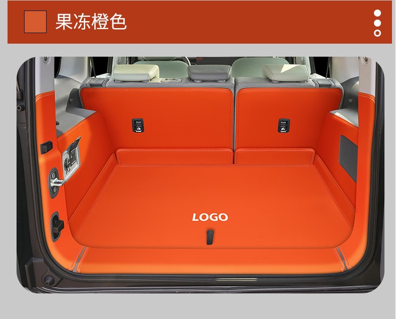 2026 Beijing BJ40 extended range trunk mat, full coverage Beijing BJ40e trunk mat accessories, modification parts