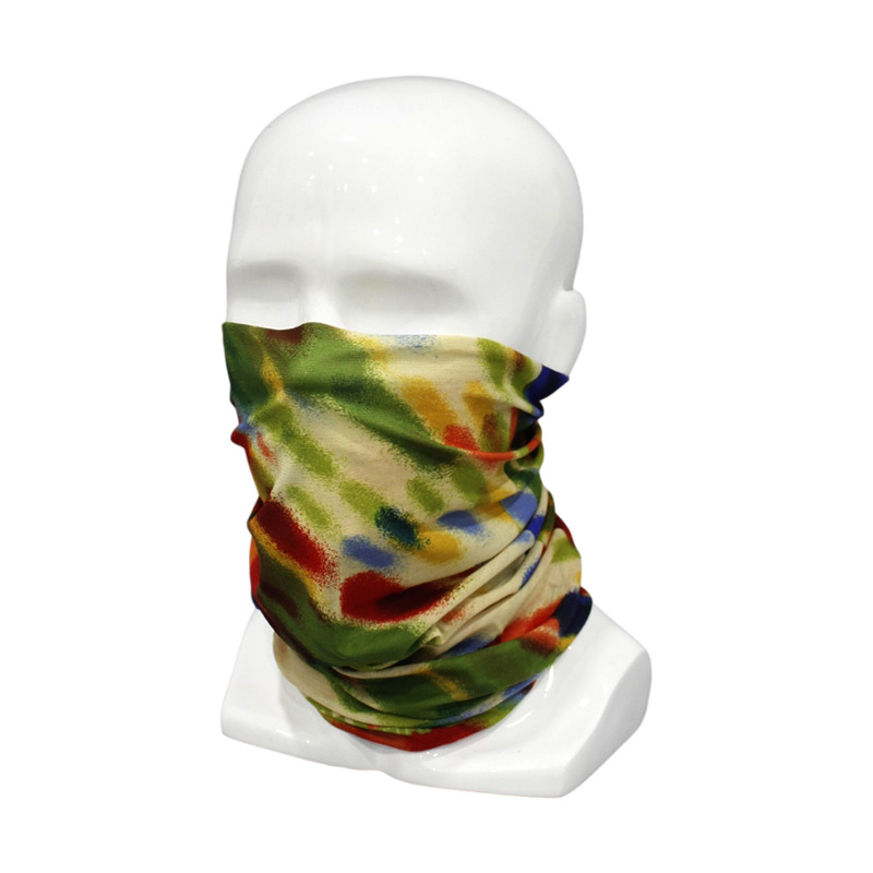 Digital Printed Headscarf European and American Versatile Outdoor Seamless Magic Headscarf Sports Sun Protection Mask Customized Fast Shipping