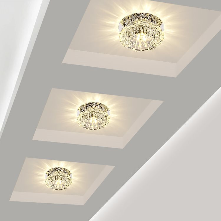 LED DOWNLIGHT 7.5 홀 배럴 라이트 천장 램프 임베디드 거실 구멍 조명 3W 스포트라이트 통로 조명