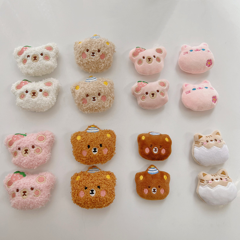 3g Weight Cute Pin Animal Bag Cartoon Plush Women'S Brooches