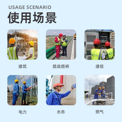 Tuqiang External Safety Helmet GPS Locator