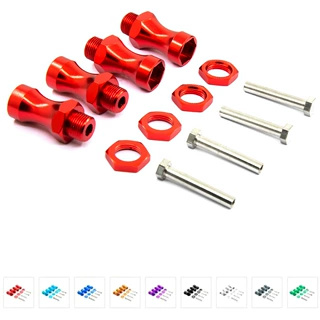 1:10改1:8平跑/越野/大脚车轮胎12mm转17mm 加厚 结合器 加长30mm